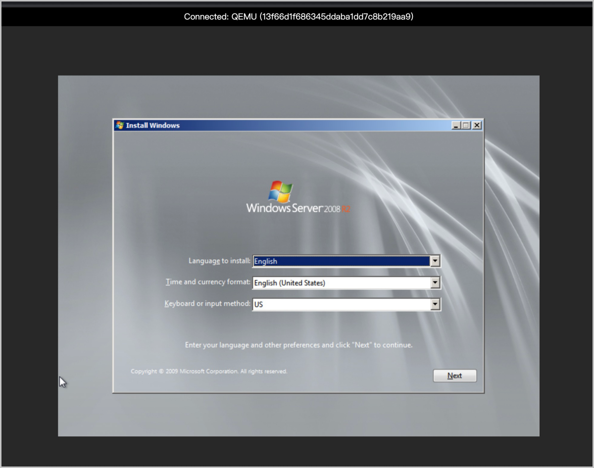 Install an Operating System