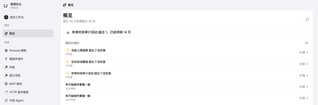 ZStack Zentrix 产品界面