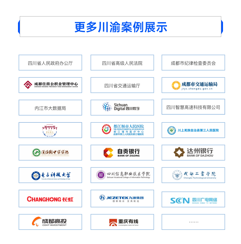 云上巴蜀丨云轴科技ZStack成功实践精选（川渝）
