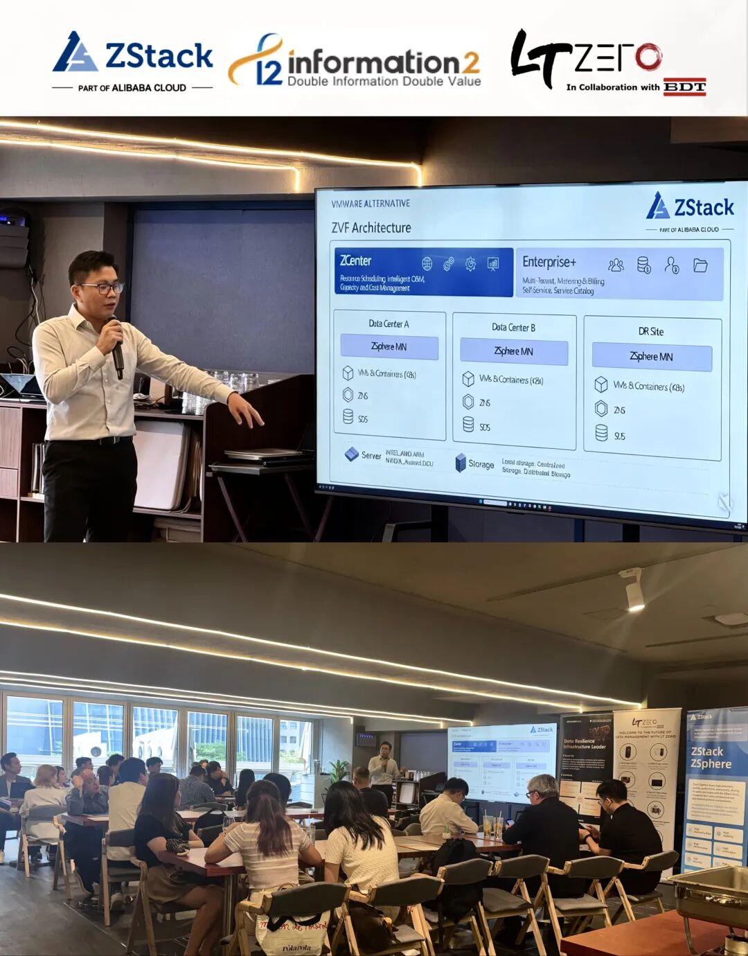 ZStack 携手 Info2soft、LT ZERO 在香港举办联合研讨会